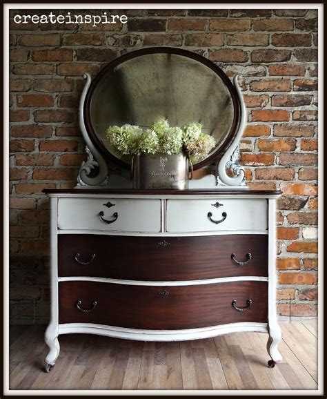 Maybe you would like to learn more about one of these? {createinspire}: Antique Dresser with Mirror