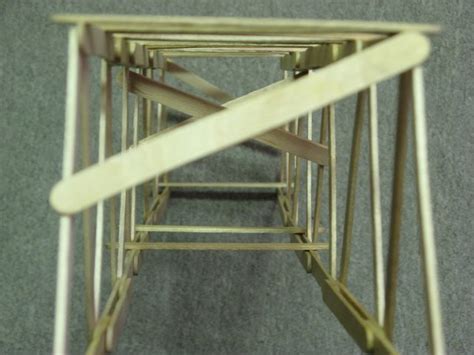 How To Build A Pratt Truss Bridge With Popsicle Sticks ~ Gail Think