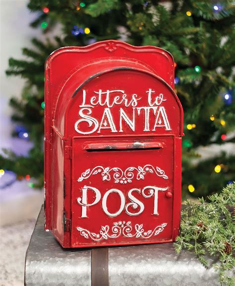 Col House Designs Wholesale Letters To Santa Post Box Red Craft