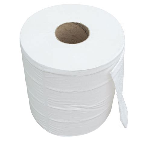 Large White Cleaning Paper Tissue Roll Industrial Size Jumbo Cleaner
