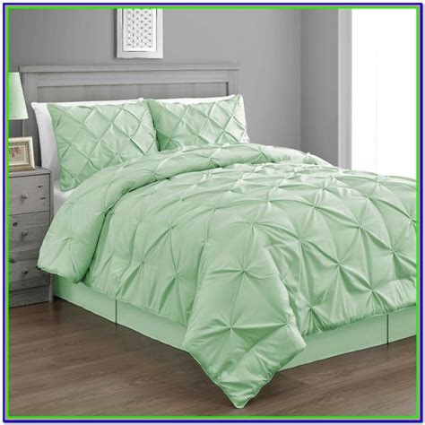 Mint Green And Grey Comforter Set Bedroom Home Decorating Ideas