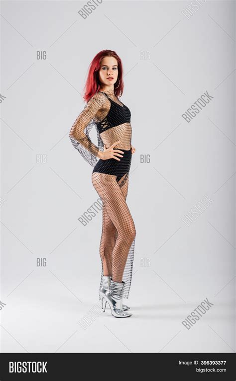 Sexy Pole Redhead Image Photo Free Trial Bigstock