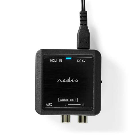 Nedis Convertisseur Audio Digital Hdmi Earc Vers Rca 35 Mm Câble