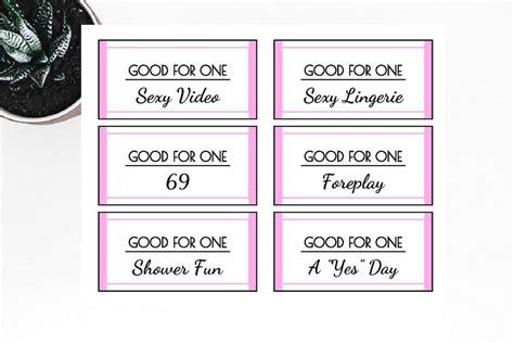 Printable Adults Only Sex Coupons For Her Editable Naughty Etsy Free