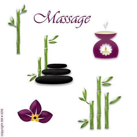 Massage Spa Icons On Behance