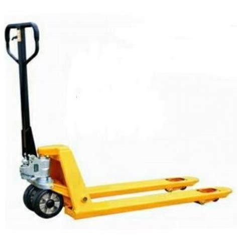 Pallet Truck With Wheels Prowling Lions