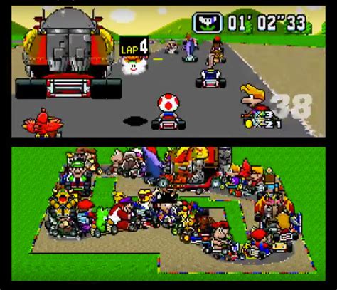 Super Mario Kart W 101 Different Video Game Characters