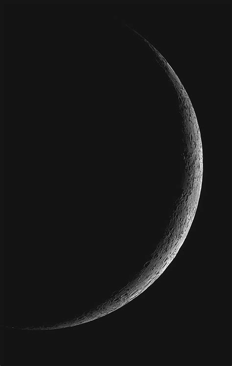 Croissant Et Lune Cendrée Du 15 Août Astrophotographie Astrosurf