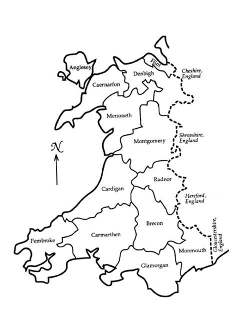 Genuki Welsh Counties Pre 1974 197496 1996 All Of Wales
