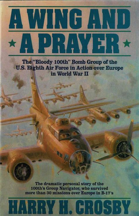 A Wing And A Prayer By Harry H Crosby Vector Fine Art