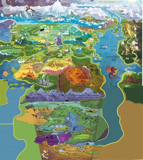Map Of Equestria By Project Parallel On Deviantart