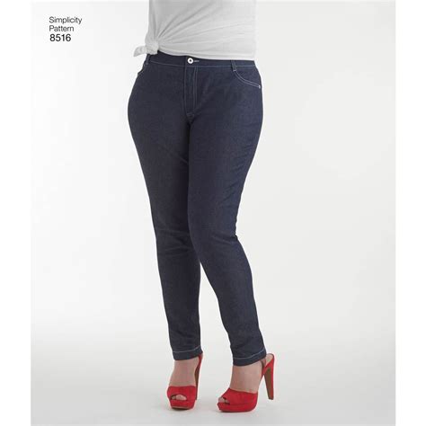 Simplicity 8516 Misses Mimi G Skinny Jeans Sewing Patterns My Sewing Box