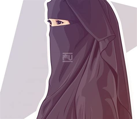 1.8 gambar kartun muslimah lucu terbaru. Bidadari Gambar Kartun Muslimah Bercadar Cantik