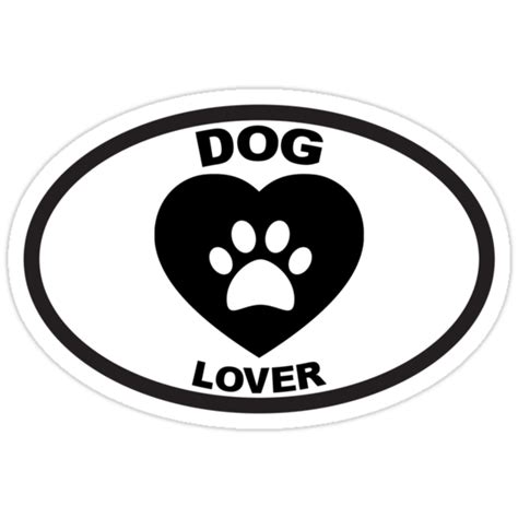 Dog Lover Stickers By Timothy Denehy Redbubble