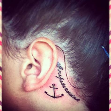 38 Popular Hairline Tattoo Ideas To Get Inked In Style Blurmark