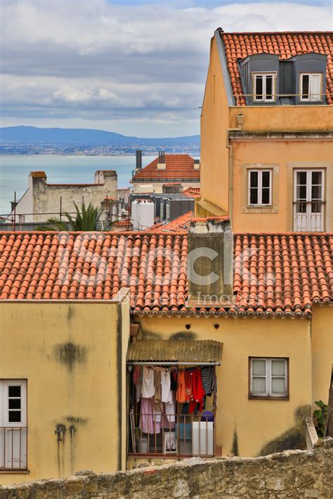 Hdr Picture Street Of Lisbon Portugal Stock Photo Royalty Free