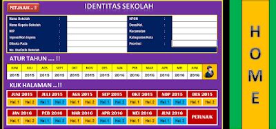SOFTWARE APLIKASI UNTUK MEMBUAT LAPORAN BULANAN FORMAT MS EXCEL 2016