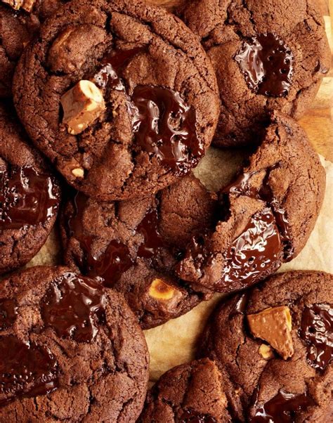 Double Chocolate Chunk Cookies With Hazelnut Scientifically Sweet