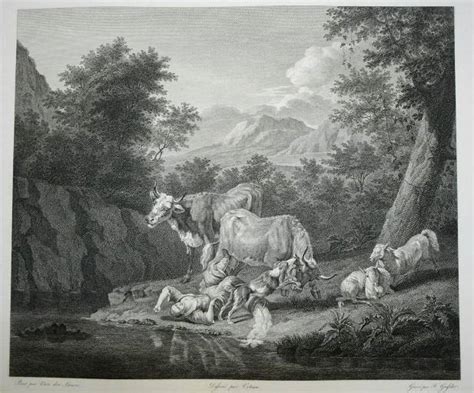 19th Century Engraving And Etching La Latiere Van Der 0511 On Feb 27