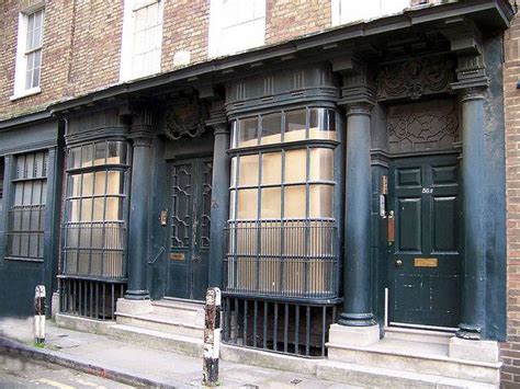 One Of The Oldest Shop Fronts In London Early 18th Century