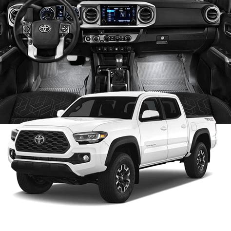 2016 2022 Toyota Tacoma Switched Dual Output Footwell Kit Interior L