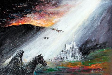 The Lord Of The Rings Oil Paintings Media Chomp