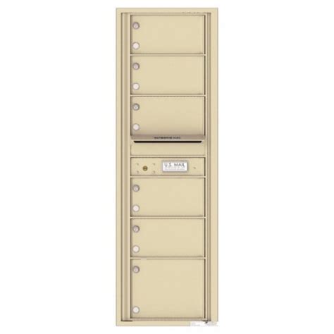 188,567 with postal & phones: 6 Oversized Tenant Doors with Outgoing Mail Compartment - 4C Wall Mount 15-High Mailboxes - 4C15S-06