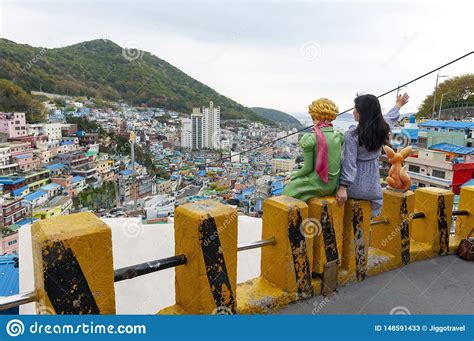 Gamcheon Culture Village Famous Tourist Attraction On