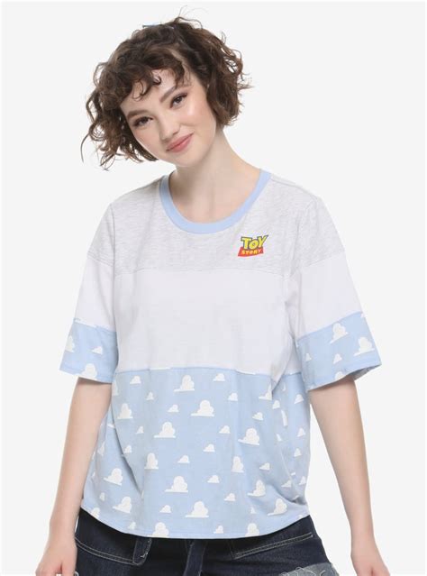 Her Universe Disney Pixar Toy Story Cloud Color Block Oversized Girls T Shirt Hot Topic Toy