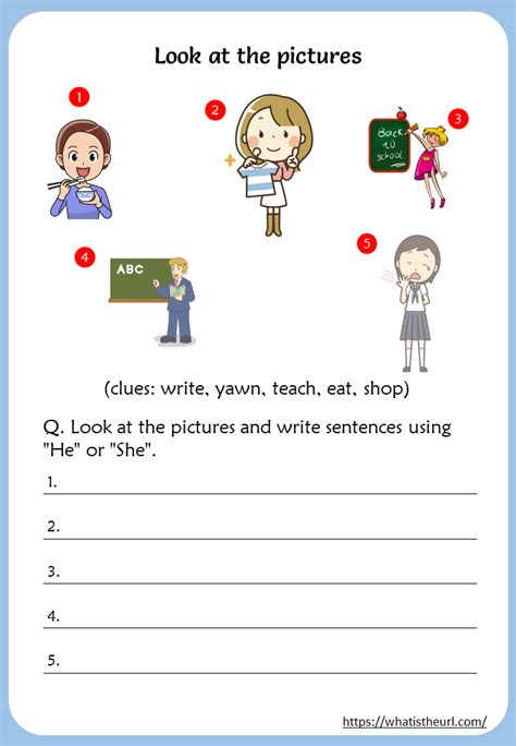 Action Verbs Worksheets For Grade 1 Rel 1 2 Your Home Teacher Verbs