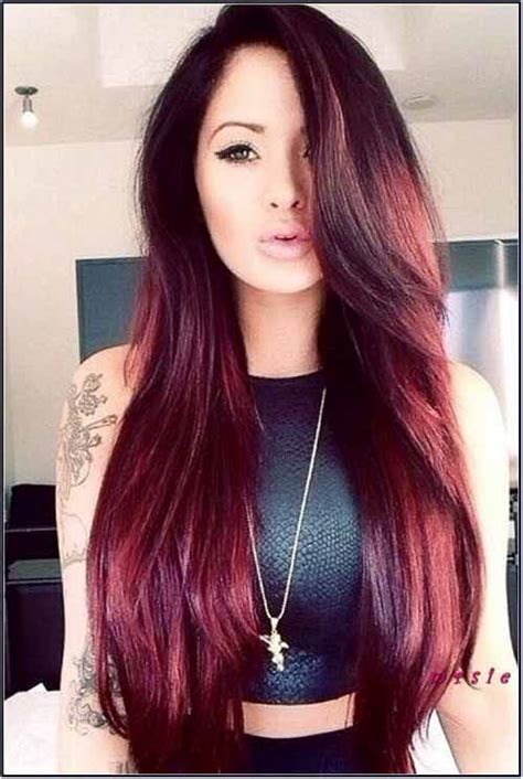 Black and red hair color. The 25+ best Black cherry hair color ideas on Pinterest ...