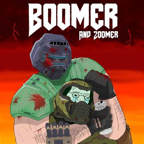 Doom Fan Art Cartoon Crossovers Slayer Meme Doom