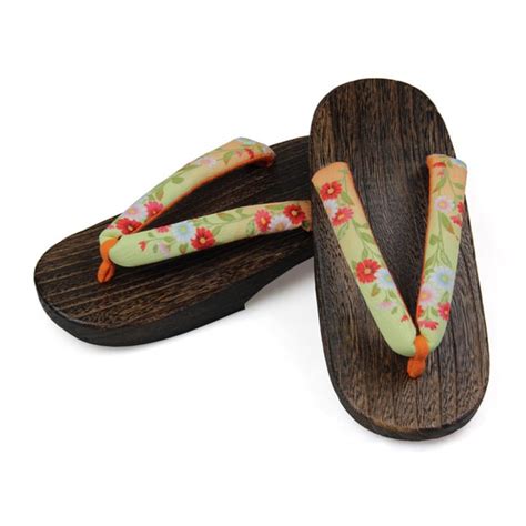 woman wooden slippers flip flops japanese traditional cosplay geta clogs playform beach sandals