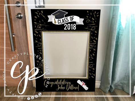 Graduation Photo Booth Frame Class Of Photo Booth Prop Tassel Photo