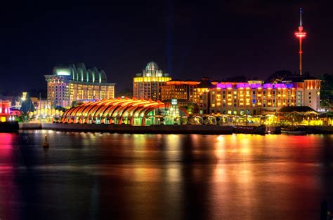 Singapore Sentosa Island Night View Chai Siew Yap Flickr