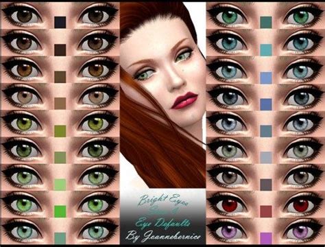 Eyecolors Downloads The Sims 4 Catalog Sims 4 Cc Eyes Sims 4 Sims