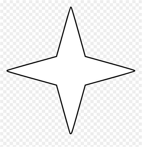 Svg Freeuse Download File Four Points Svg 4 Point Star Svg Clipart