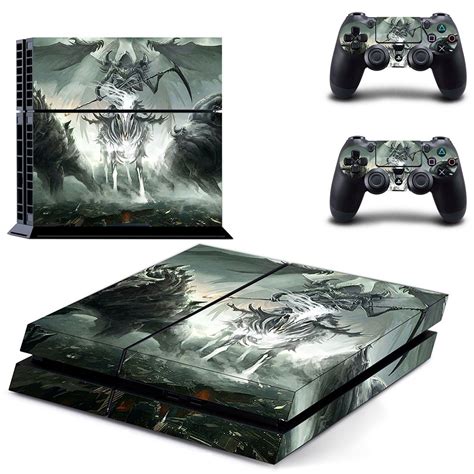 Grim Reaper Decal Skin Sticker For Ps4 Console And Controllers
