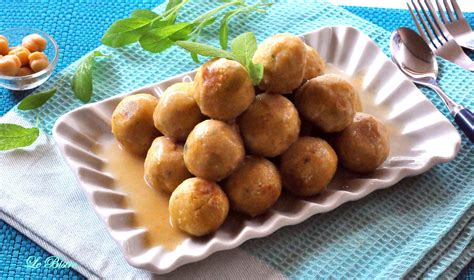 Appetitosi e ciao a tutti! Polpette di ceci, ricetta light