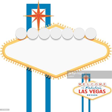 Blank Las Vegas Sign Vector Art Getty Images
