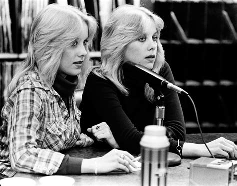 Cherie Curry And Lita Ford The Runaways At Wabx Radio Detroit 1977