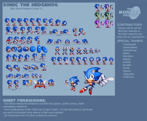 Ultimate Sonic The Hedgehog Sprite Sheet By Mrsupersonic On Images