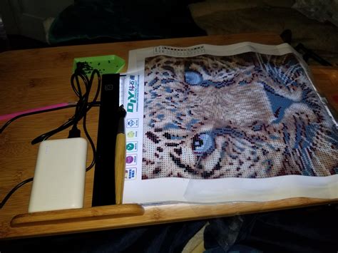 I just discovered Diamond Painting a week ago. Here's my first work in