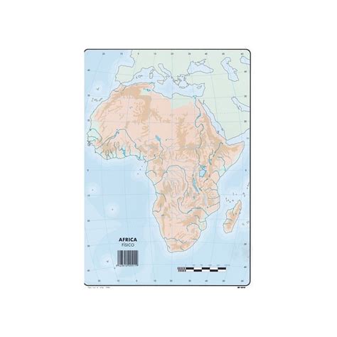 Mapa Mudo Africa Fisico Color Vic Bimpi Images
