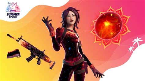 Packs include an exclusive outfit bundle with at least one new matching accessory, such as a glider, emote or pickaxe. Space Fire (set) - Fortnite Wiki