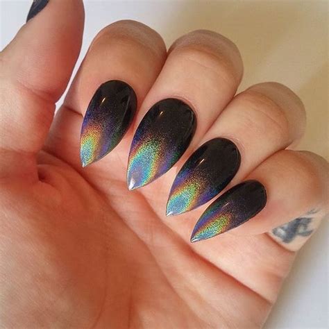 20 Best Pretty Nails Part11 Holographic Nail Designs Ombre Nail