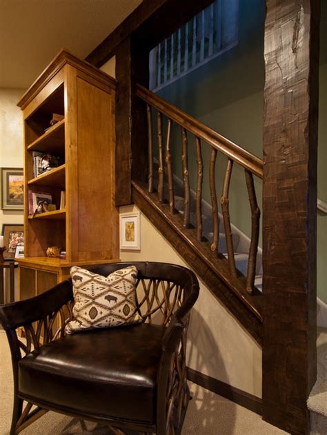 Rustic Stair Railing Design Ideas And Remodel Pictures Houzz