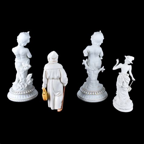 Four Bisque Figurines Kodner Auctions