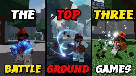 Playing The Top 3 Battleground Games On Roblox Youtube
