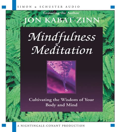 Mindfulness Meditation Audiobook On Cd By Jon Kabat Zinn Official